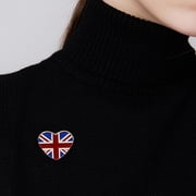 Brand New Primark Opia Union Jack Pink Diamante Brooch F2P6