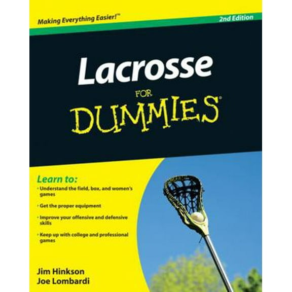 Pre-Owned Lacrosse for Dummies (Paperback) 0470738553 9780470738559