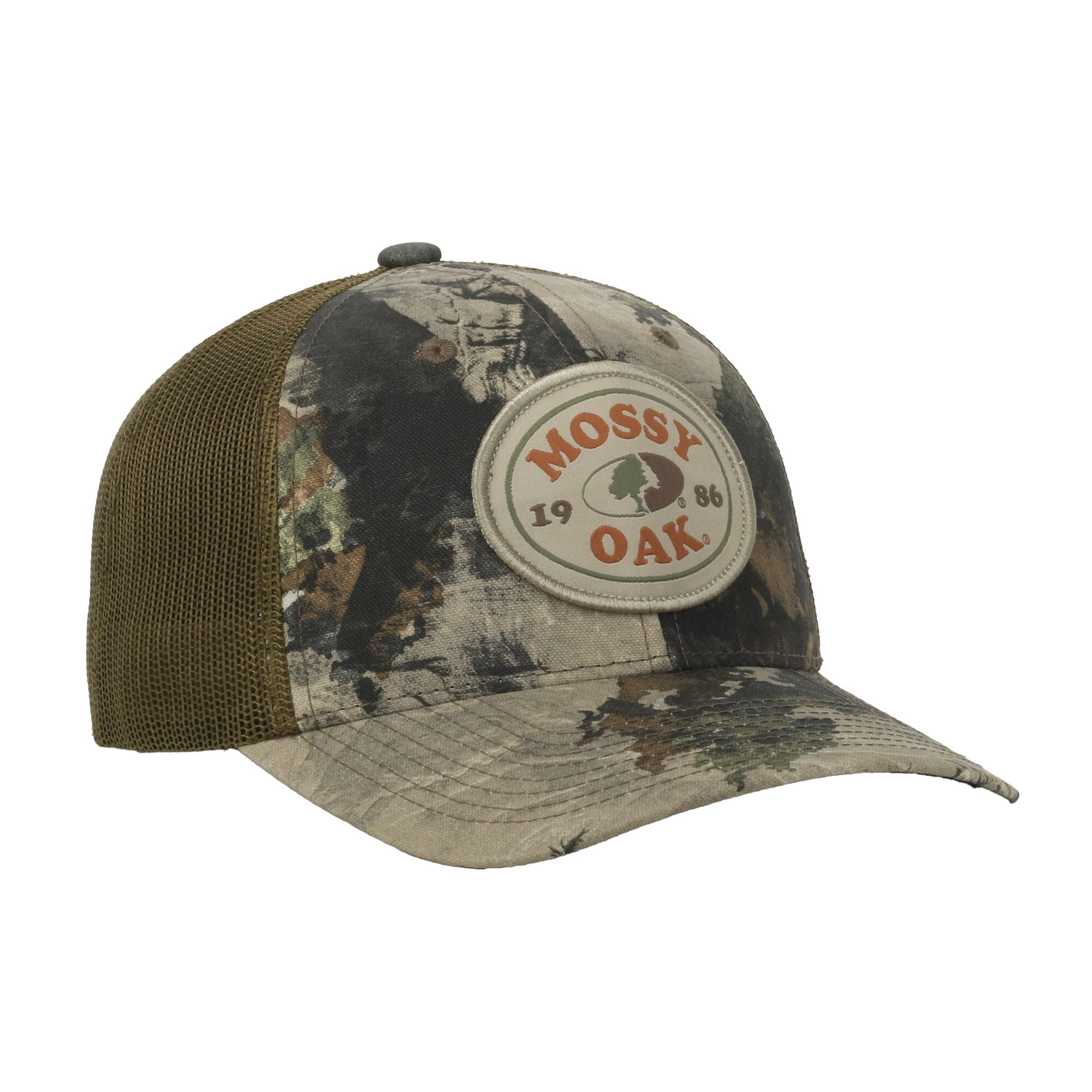 Mossy Oak® Terra Gila Camo 6-Panel Mesh Cap – Structured Mid Profile Snapback, One Size