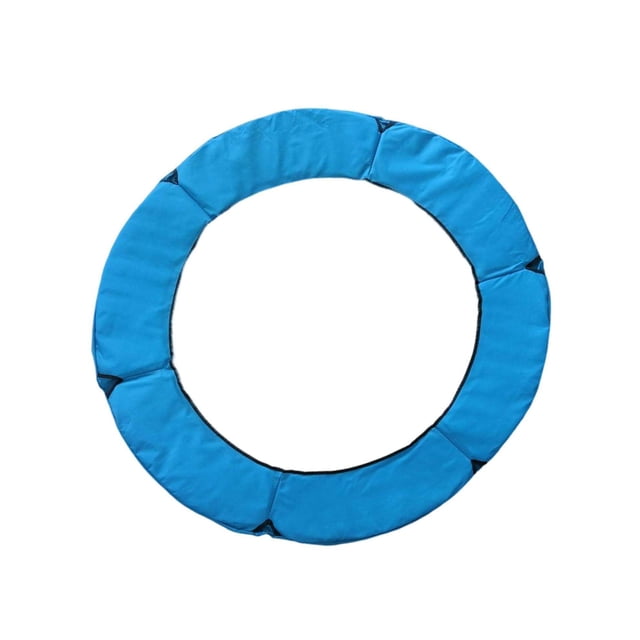 facefd Coussin de Remplacement pour Trampoline Rembourrage de Sécurité Résistant aux Déchirures Bord Ressort Couverture Bleu 1.4m
