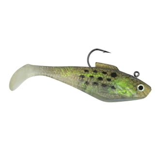 Tsunami Paddle Tail Minnow Softbait - 4 New Penny - Walmart.com