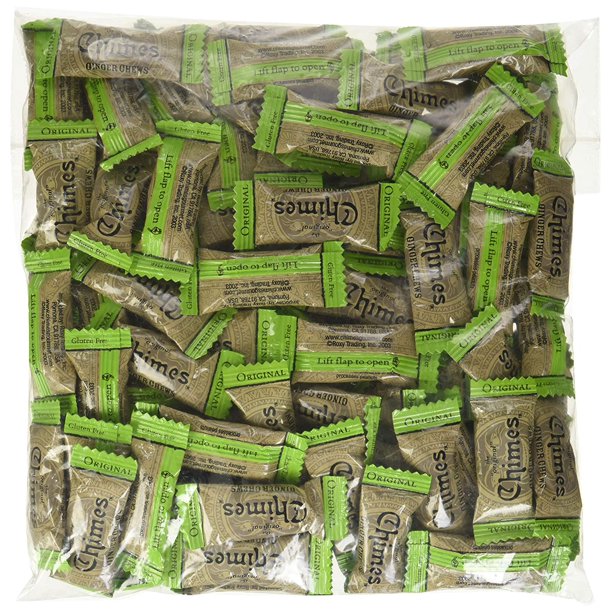 Chimes Original Ginger Chews, 1pound bag