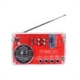 thumbnail image 1 of Kit de Producción de Radio FM para Hacer Mismo Kit de Práctica de Soldadura de Ensamblaje Electrónico Receptor de 50-108 MHz, 1 of 5