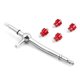 thumbnail image 1 of Car 280mm Gear Lever Billet Steel For for S R53 02-03, 1 of 5
