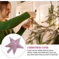 thumbnail image 3 of 2 x Estrellas de purpurina para árbol de Navidad-20cm-Decoración árbol de Navidad-rosa, 3 of 5