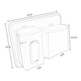 thumbnail image 4 of Car Backseat Organizer, Car Backseat Organizer, Road Trip Essential Accessories, Black, 4 of 7