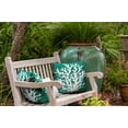 thumbnail image 5 of 20" x 20" Simply Daisy Big Seaweed Indoor/Outdoor Pillow, Kelly Green Qty 1, 5 of 6