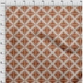 thumbnail image 3 of oneOone Cotton Poplin Fabric Check Kasuri Print Sewing Fabric BTY 56 Inch Wide, 3 of 4