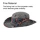 thumbnail image 3 of Sombrero de pesca Qarigey AP019407-03 Gris negro, 3 of 6