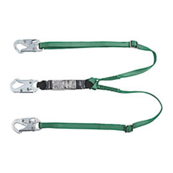 MSA 454-10193124 3 ft. V-Series Standard Single-Leg Fixed Length Energy Absorbing Lanyard