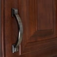 thumbnail image 4 of GlideRite 3 in. Center Arched Square Pulls Cabinet Hardware Handles, Brushed Pewter, Pack of 10, 4 of 5