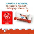thumbnail image 6 of Kinder Chocolate Mini, 12.7 oz, Up to 60 Minis, Milk Chocolate Bar with Creamy Milky Filling, Individually Wrapped Candy, Family Pack, 6 of 15