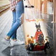 thumbnail image 3 of Happy Thanksgiving Doberman Pinscher with Turkey Pumpkins Autumn Vibes Travel Luggage Cover Doberman Dog Lover Gifts Suitcase Dust Protective Decor - 12018, 3 of 5
