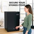 thumbnail image 6 of Whynter Compact Upright Convertible Fridge/Freezer with Lock, 3.1 Cu. Ft., Black, Energy Star, 6 of 11