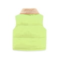 thumbnail image 3 of XXWXYD Children’s 2025 New Grain Velvet Waistcoat Girls Autumn Winter Jacket Top Baby Warm Vest Outerwear Coat Fuzzy Plush Velvet Vest for Toddler Kids Fall Clothing Coat, 3 of 3