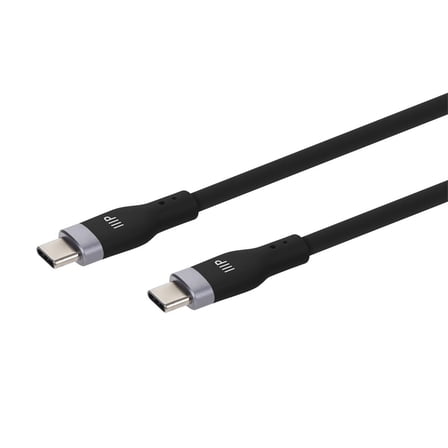 Monoprice USB 2.0 USB-C to USB-C Silicone Cable 6ft Black
