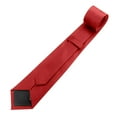 thumbnail image 5 of Dxzfnsa Solid Satin Pure Color Ties Set Business Formal Necktie Tie for Men Formal Occasion Wedding Formal Adjustable Necktie Gift for Men, 5 of 7