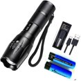 thumbnail image 1 of Led Flashlight Super Bright 2000 Lumens Rechargeable Flashlight 5 Modes, 1 of 5