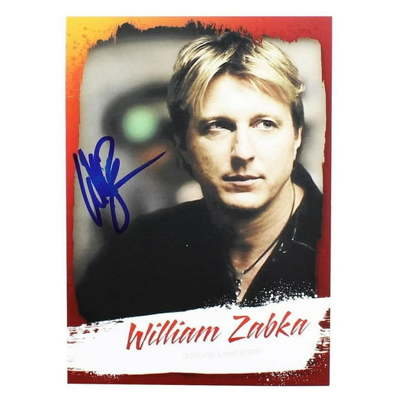 Lámina autografiada The Karate Kid Johnny Lawrence 5x7