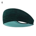 thumbnail image 1 of MesaSe Headband Sport Headband Multiple Wearing Methods Fast Moisture Absorption Lightweight Solid Color Stripe Hairband for Running, 1 of 6