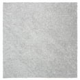 thumbnail image 2 of SAFAVIEH August Carlene Solid Plush Shag Area Rug, Silver, 11' x 11' Square - Large - Modern Design, Silver, Non-Shedding & Easy Cleaning, Ultra Plush Thick Pile, Ideal for Living Room, Bedroom, 2 of 10