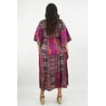 thumbnail image 3 of Vestido Boho / Tallas Extras, 23811 (Magenta - Fiusha) fucsia 38, 3 of 7