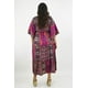 thumbnail image 3 of Vestido Boho Roman Fashion Tallas Extras 23811 Magenta Fiusha 40, 3 of 7