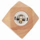 thumbnail image 4 of Base De Madera De Madera Con Casquillo E26, Pequeña Mesa Moderna Para El Hogar, 4 of 7