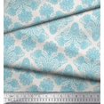 thumbnail image 2 of Soimoi polyester Crepe Fabric Swirls & Paisley Print Fabric by Yard 42 Inch Wide, 2 of 3