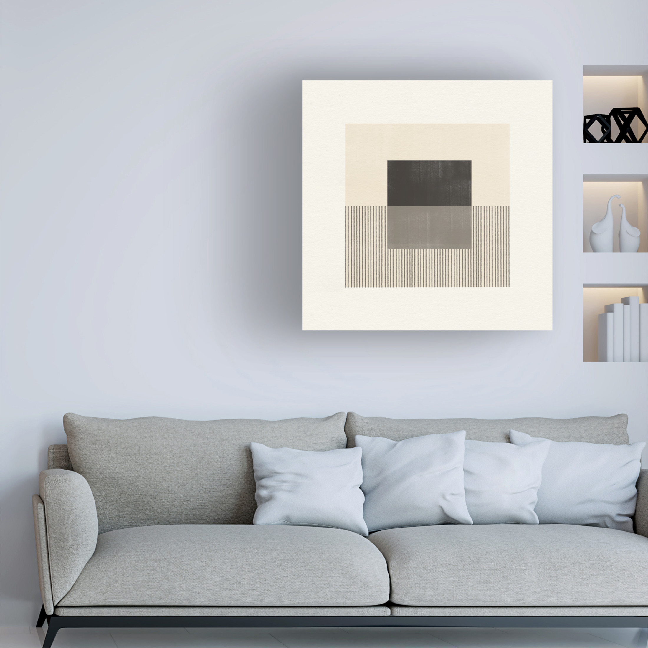 Trademark Fine Art THE MIUUS STUDIO Paper Object No2 Canvas Wall Art