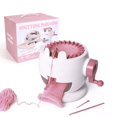 thumbnail image 3 of 22 Needles Knitting Machine with Row Counter and Plain/Tube Weave Conversion Key  Efficiently DIY Scarf Hat Sock, 3 of 8