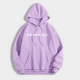 thumbnail image 5 of Wamejoo Dear Person Behind Me' Sweatshirt, You are Enough Hoodie, Graphic Sweatshirts Pullover Hoodie (Purple, XL), 5 of 6