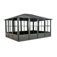 thumbnail image 2 of Sojag Korado 10 x 14 x 9 ft Dark Grey Korado #93 Rectangular Solarium St Roof, 2 of 6