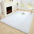 thumbnail image 2 of TWINNIS Super Soft Area Rug for Living Room Bedroom Shaggy Accent Carpets for Kids Girls Rooms,4'x6',White, 2 of 8