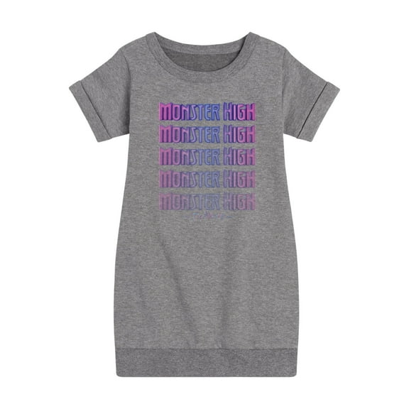 Monster High the Movie - Toddler And Youth Girls Fleece Dress