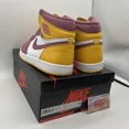 thumbnail image 4 of Size 10.5 - Jo r-dan 1 Retro High OG Brotherhood 2022 White Yellow Leather, 4 of 6