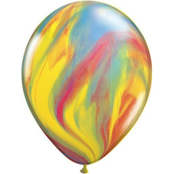 LOONBALLOON 1970s Balloons, 11″ TYE DYE