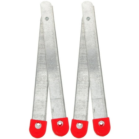 PTOOTP 2 Sets Attic Ladder Spreader Hinge Galvanized Aluminum for Home Use