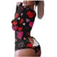 thumbnail image 1 of Mono corto con solapa abotonada funcional estampado con botones para mujer a la moda para adultos Pompotops ulkah936519, 1 of 5