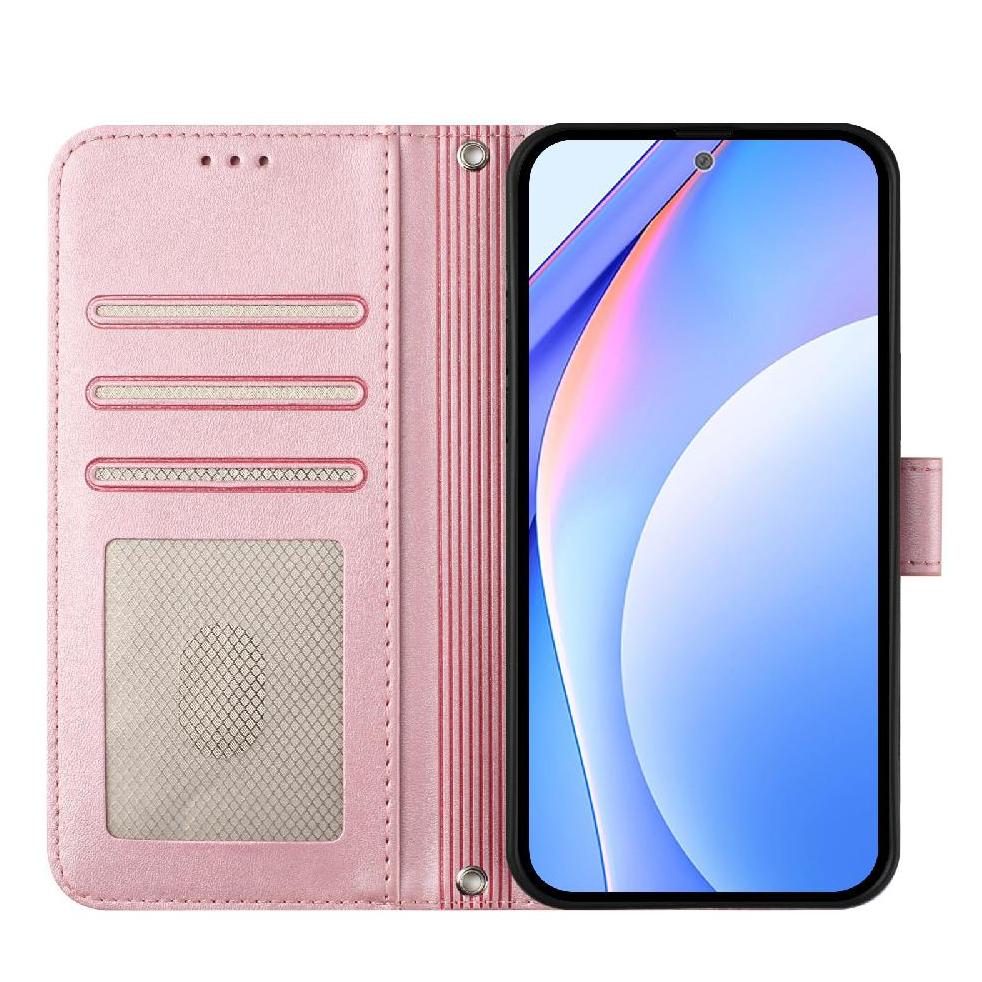 Phone Case for Motorola Moto G Power 2021 Flip Folio Pu Leather Card Slots Holder Kickstand Magnetic Rfid Blocking