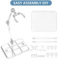 thumbnail image 5 of 12Pc HG144 Adjustable Action Figure Display Holder Base Doll Model Support Stand, 5 of 11