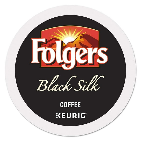 Folgers Gourmet Selections K-Cup Single Cup for Keurig Brewers, Black Silk, 24 Count