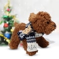 thumbnail image 2 of Bienvenido Lindo Moda Mascota Perro Gato Cuello Bufanda Invierno Felpa Suave Cálido para Mascotas Perros AccesoriosWJ03 azul S, 2 of 8