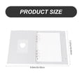 thumbnail image 2 of RUNROTOO 1 Set Photo Album Scrapbook White Plastic Storage for Kids Memories, 2 of 5