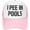 Pink, variant on I Pee in Pool Funny Swimming Trucker Hat Women Mesh Baseball Cap Cowboy Hat Men Dad Hat AdjustableHat Black