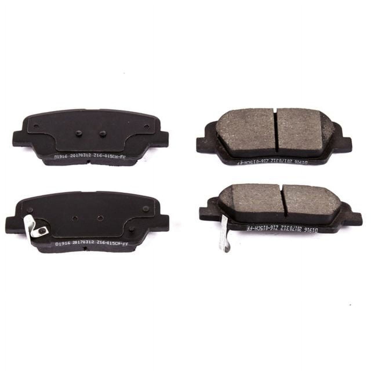Power Stop Rear Z16 Evolution Ceramic Brake Pads 16-1916