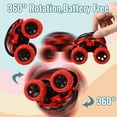 thumbnail image 7 of sixwipe 4 Pack 360° Rotating Monster Truck Toys, Push and Go Off-road Toy Car for Kids 3-8 Years Old Boy,  Toddler Car Toys Christmas Birthday Gifts, 7 of 7