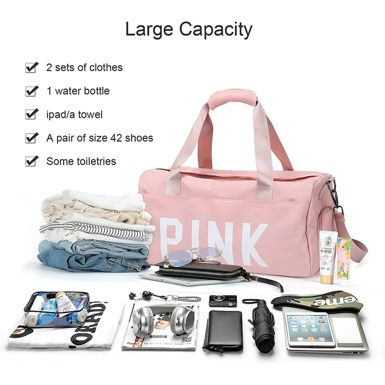 Fashion Womens Mens Travel Duffle Duffel Bag CARRY ON ALL