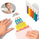 thumbnail image 3 of Dot Painting Art Kits for Kids, DIY Ranbow Scratch Art, Childrens Painting Crafts Creativity Set 26-27s, 3 of 5