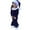A-Dark Blue470, variant on Jamsmile Toddler Girls Outfits Sets Christmas Long Sleeve Tops Flare Pants With Hats 3PCS Santa Claus Kids Baby Girls Sets